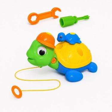 Imagem de Brinquedo Educativo de Montar com Chave Tartaruga - OM Utilidades