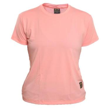 Imagem de Blusa Academia Feminina Baby Look Esportiva Proteção Uv 50 - Tn Terra 