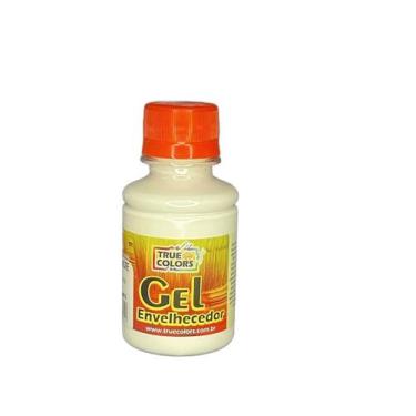 Imagem de Gel envelhecedor 100 ml base dágua - true colors cor:branco-mármore, B