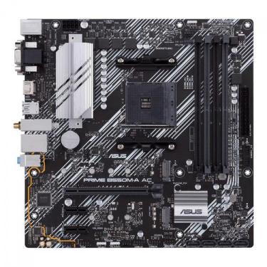 Imagem de Placa Mãe Asus Prime B550MA AC Chipset B550 AMD AM4 mATX DDR4