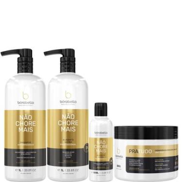 Imagem de Borabella Kit Não Chore 1L + Passo 2 - 90ml + Pratudo 300g