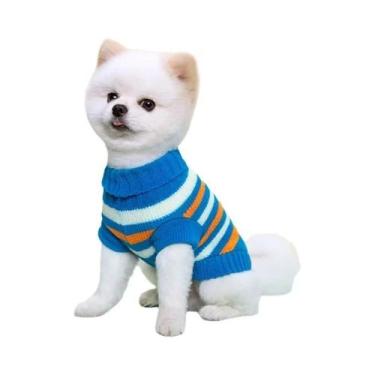 Imagem de Suéter Tricotado Para Cães E Gatos Pequenos S-2XL, Macio, Confortável 