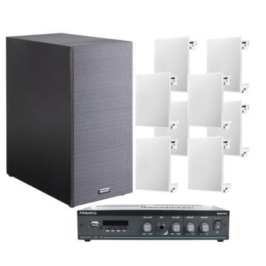 Imagem de Kit Sonorização Comercial Frahm Lojas Até 150 M²