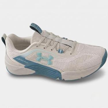 Imagem de Tênis Under Armour Tribase Reps 2 Se Feminino - Branco e Azul - 39, 39