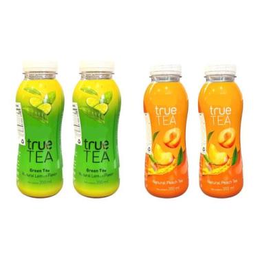Imagem de Combo de Bebidas de Chá Natural Limão e Pêssego 350 ml - Marca Própria