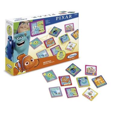Imagem de Jogo da Memória Disney Pixar - Xalingo 19432