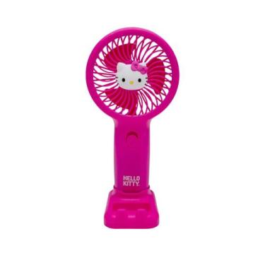 Imagem de Mini Ventilador Hello Kitty c/ Suporte de Celular Letron Leonora - 103