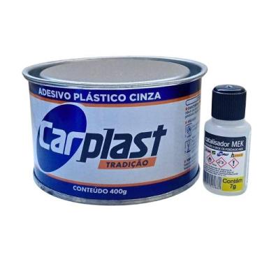 Imagem de Massa Plástica Cinza Carplast 400g Com Catalisador