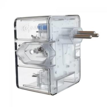 Imagem de Protetor Clamper Energia 3 Lcf, 3 Tomadas, 3 Pinos, 10 Amperes, Bivolt, Transparente