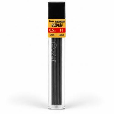 Imagem de Grafite Pentel Hi-Polymer Super 0,5mm H B 2B 3B 12 Unidades Lapiseira 