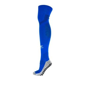 Imagem de Meião Unissex Penalty Grip Max 33/38 Azul/branco, Azul, Branco, M