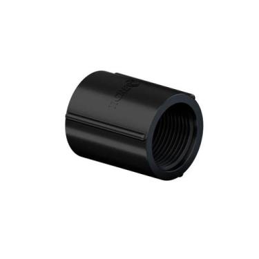 Imagem de Luva Roscável Pvc Cor Preta Medida 2 Polegada Marca Tigre - Tigre