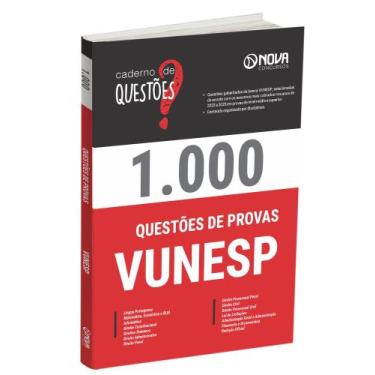 Imagem de Livro 1.000 Questões Gabaritadas da Vunesp - Nova Concursos
