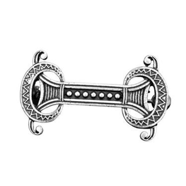 Imagem de Colcolo Broches de Símbolo de Escudo Vikings Medievais Nórdicos Emblema Suéter Pins , 5