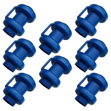 Imagem de Tampões de de trampolim, 8 peças com gancho de durável, de trampolim à d'água para segurança protetora 0,98 pol.