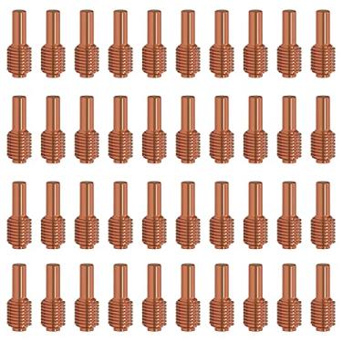 Imagem de KEMAO 40 pçs 420120 pontas de eletrodo de corte plasma adequado para PMX 30XP Tocha de corte plasma consumível