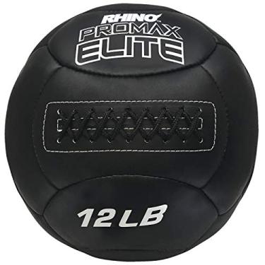 Imagem de Champion Sports PRX12 Rhino Promax Elite Slam Balls, 5,4 kg, capa macia com aderência antiderrapante, bola de exercício de parede de medicamentos para musculação, plyometria, cross training e fitness em casa
