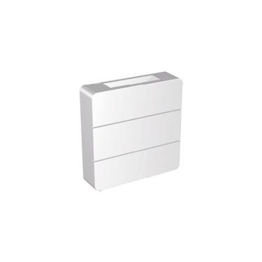 Imagem de Arandela Blumenau Clean Led Aletada 6W Bivolt 3000K Branca
