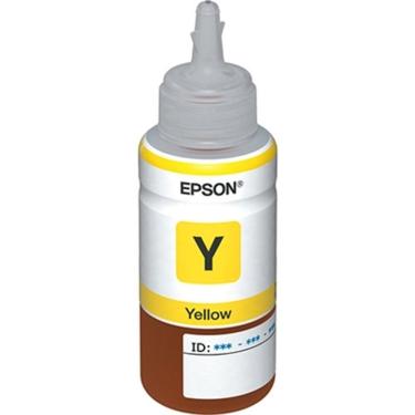 Imagem de Refil de Tinta Epson T664420-AL Amarelo p/ Impressora Tanque de Tinta L110,L200,L210,L355,L555