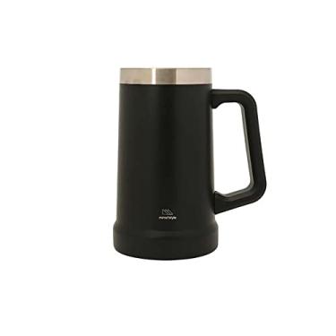 Imagem de Caneca Térmica de Aço Inox Preta 700ML