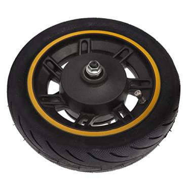Imagem de Substituição de pneu sólido de 25,4 cm 60/70-6,5, roda dianteira de scooter para scooter elétrico 9 MAX G30, conjunto de pneus de roda de scooter à prova de explosão com freio a tambor, rodas de