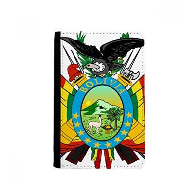Imagem de Carteira com emblema nacional da Bolívia para passaporte do país Notecase Burse, Multicolor