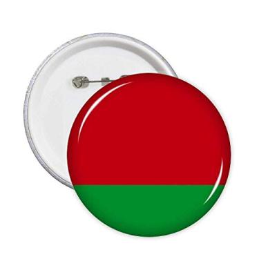 Imagem de Broche de bandeira nacional da Bielorrússia com bandeira asiática, 5 peças