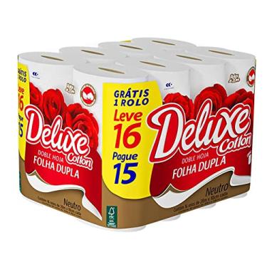 Imagem de Papel Higienico Folha Dupla Deluxe Ultra L16P15 20M