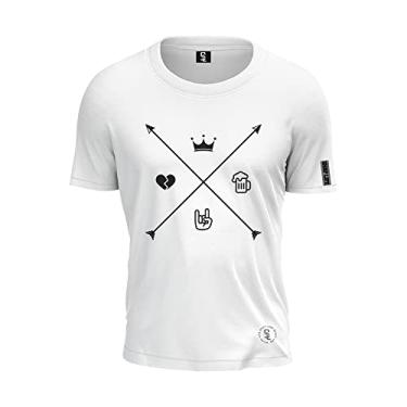 Imagem de Camiseta T-Shirt Marília Mendonça Rainha da Sofrencia Cor:Branco;Tamanho:P