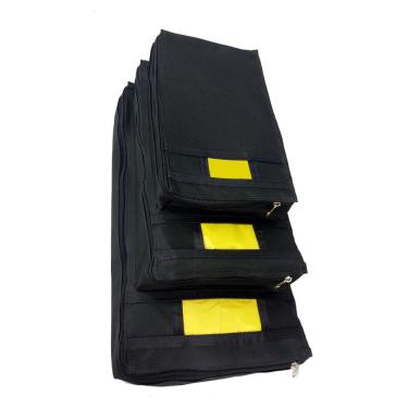 Imagem de Porta Sacolas 3 Medidas, Supermercado, Lojas, Cor Preta Entre Outros 