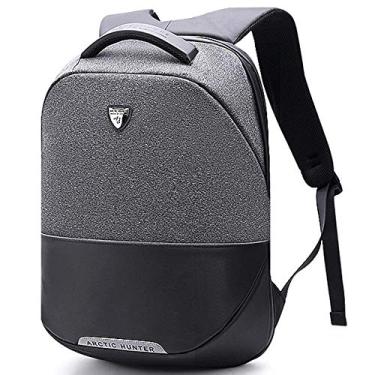 Imagem de Mochila de ombro masculina à prova d'água de pano oxford Mochila USB multifuncional mochila descompressão bolsa para computador