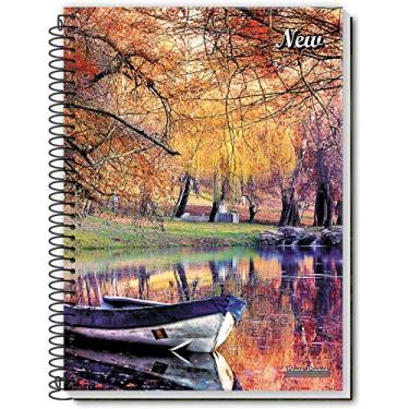 Imagem de Caderno Espiral 1/4 Flexivel New 48fls. - Pacote com 20 Cadernos, Capas Sortidas