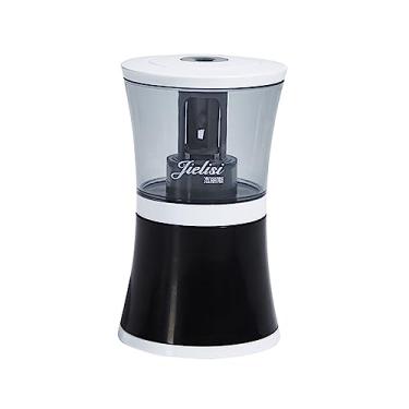 Imagem de dalisp Apontador de lápis elétrico portátil - Carregamento USB - Apontador rápido - Lápis r 6,5-8mm - Preto, Branco