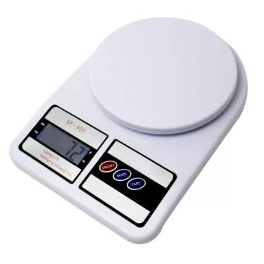 Imagem de Balança Digital Cozinha 2g até 10kg Alimentos Legumes Frutas