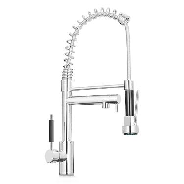 Imagem de Torneira Gourmet Cozinha Bancada Misturador 50cm Cromada MM House