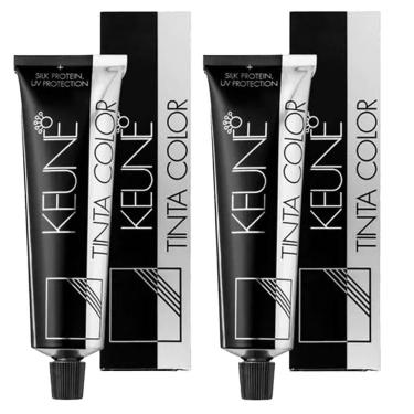 Imagem de Kit Keune Tinta Color 7.44 Louro Médio Cobre Intenso - 2 Unidades