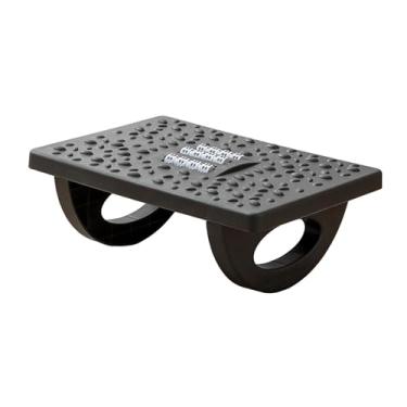 Imagem de Generic Descanso de pés para escritório, banco para pés com textura de massagem, suporte para pés, mesa, suporte para escritório, jogos, computador, trabalho, preto