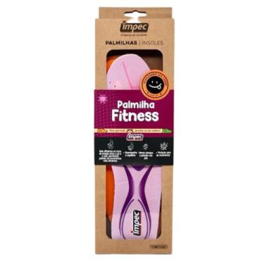 Imagem de Impec Palmilha Fitness Feminina Rosa G(39-41) Pacote De 2
