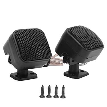 Imagem de Zcargel 2 peças de tweeter de carro 500 w alto-falante vertical de carro de alta potência alto-falante estéreo para carro alto-falante portátil de alta frequência universal para carro super tweeter