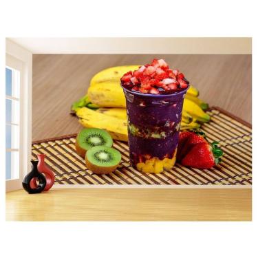 Imagem de Papel De Parede 3D Alimentos Açai No Copo Frutas 3,5M Al445