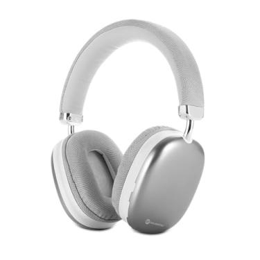 Imagem de Headphone Fone Sem Fio Bluetooth 12h Autonomia Prata GT Max Goldentec