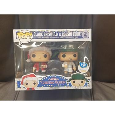 Imagem de FUNKO Pop Vacation Bonecos de vinil exclusivos de Clark Griswold e primo Eddie National LXL-on FYE