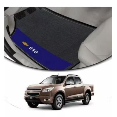 Imagem de Jogo Tapete De Camionete Chevrolet S10 Cabine Simples Dupla - LM MAGAZ
