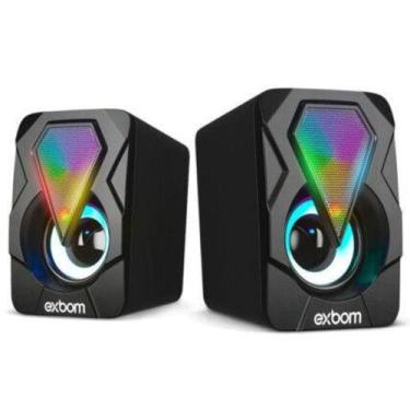 Imagem de Caixa de Som Gamer Smart  PC/ Smartphone 10W - Exbom