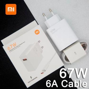 Imagem de Carregador Ultra Rápido - 67W TIPO-C ORIGINAL LACRADO+NF - genedy
