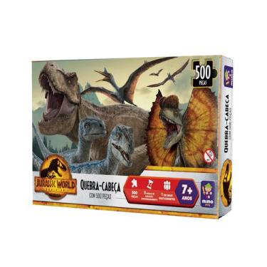 Imagem de Quebra Cabeça 500 pç - Planeta Jurássico - Jurassic World - TCS