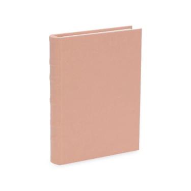 Imagem de Livro-caixa em mdf com revestimento em pu rose mart