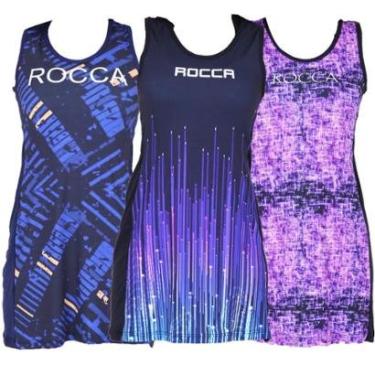 Imagem de Kit 3 Vestidos Beach Tennis Sublimado com Short Bolso Esportivo Praia-Feminino