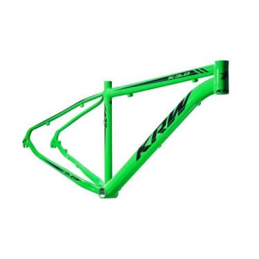 Imagem de Quadro Bicicleta Aro 29 Alumínio 6061 Mtb - KRW, Verde, Preto, 15.5