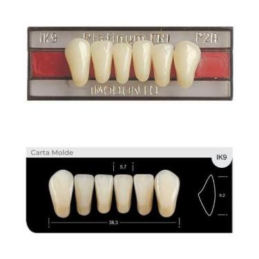 Imagem de Dente Platinum Tri 03 Camadas Anterior IK9 Inferior-Imodonto